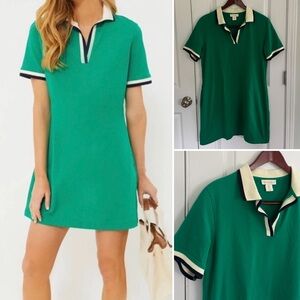 Cynthia Rowley Split Neck Shirtdress